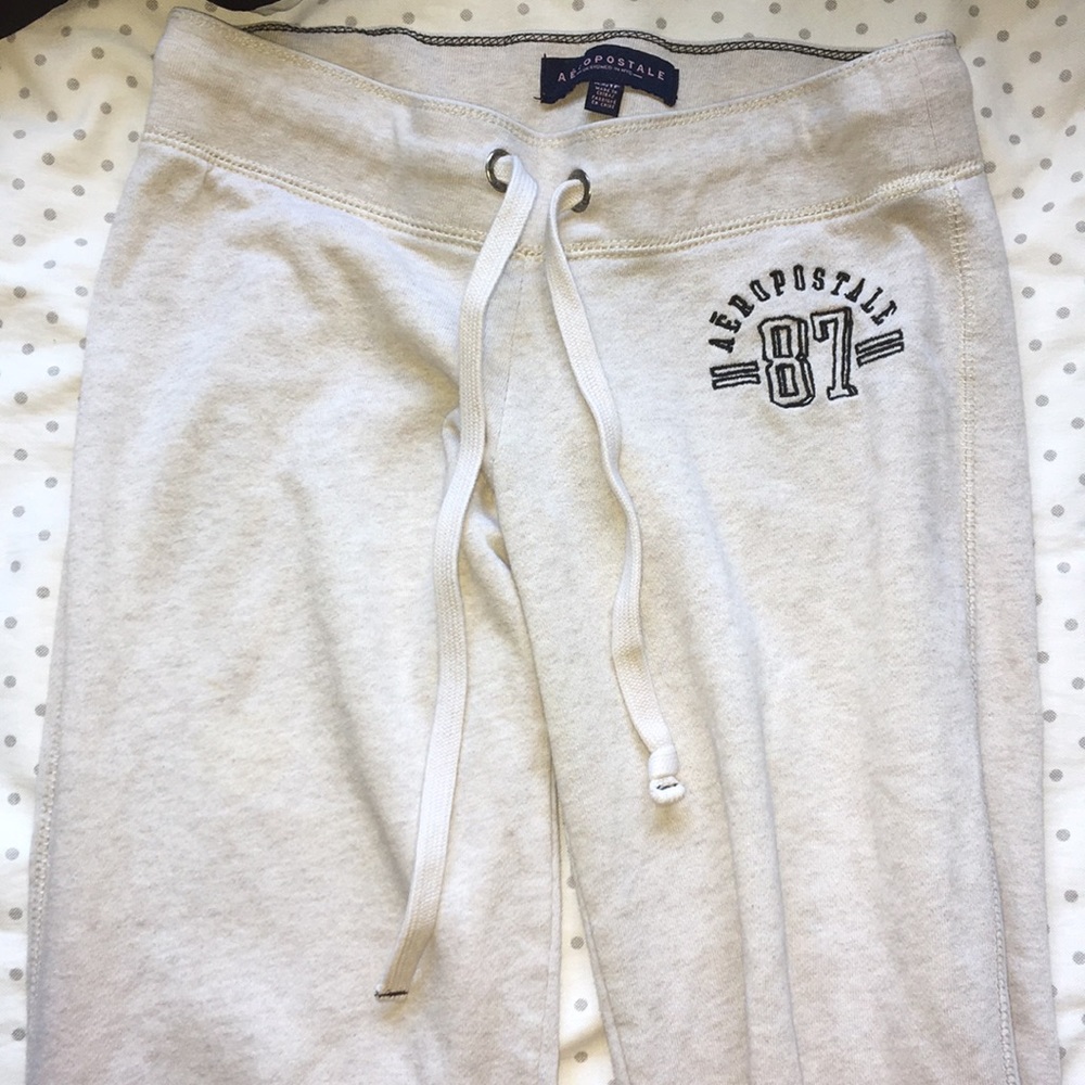 Aéropostale White Joggers